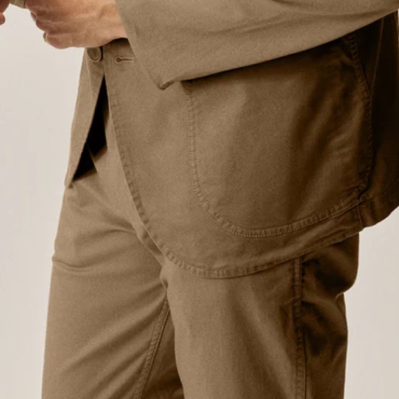 Buck Mason Khaki Carry-On Pant (36) - Picture 2 of 11